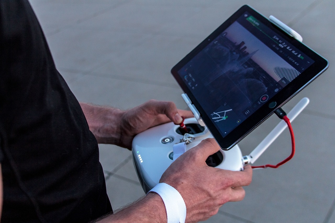 rilievi topografici con drone